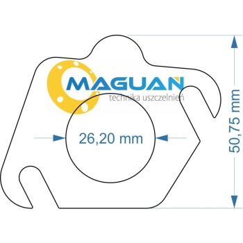 Uszczelka EGR Ford, Citroen, Peugeot, Volvo, Mazda, Suzuki, Mini